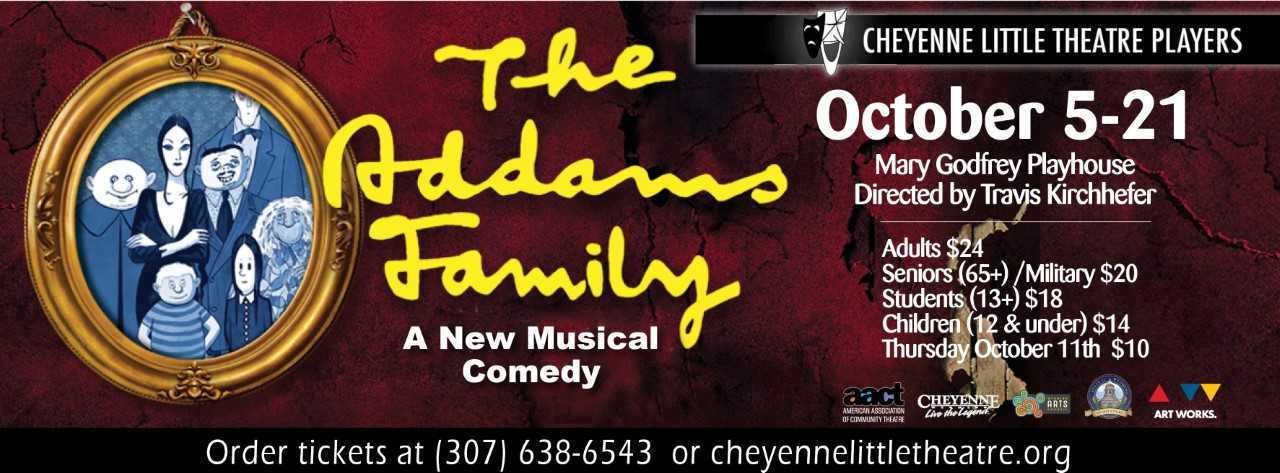 Opening Cheyenne Little Theatre's 89th season - The Addams Family